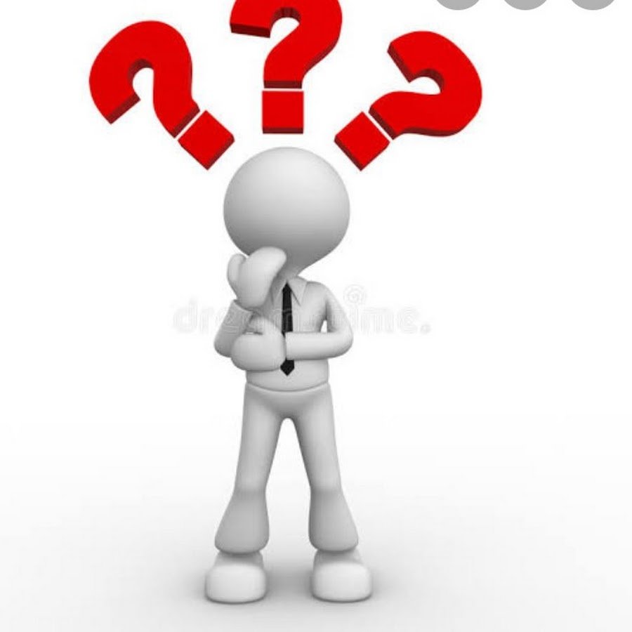 Белый человечек думает