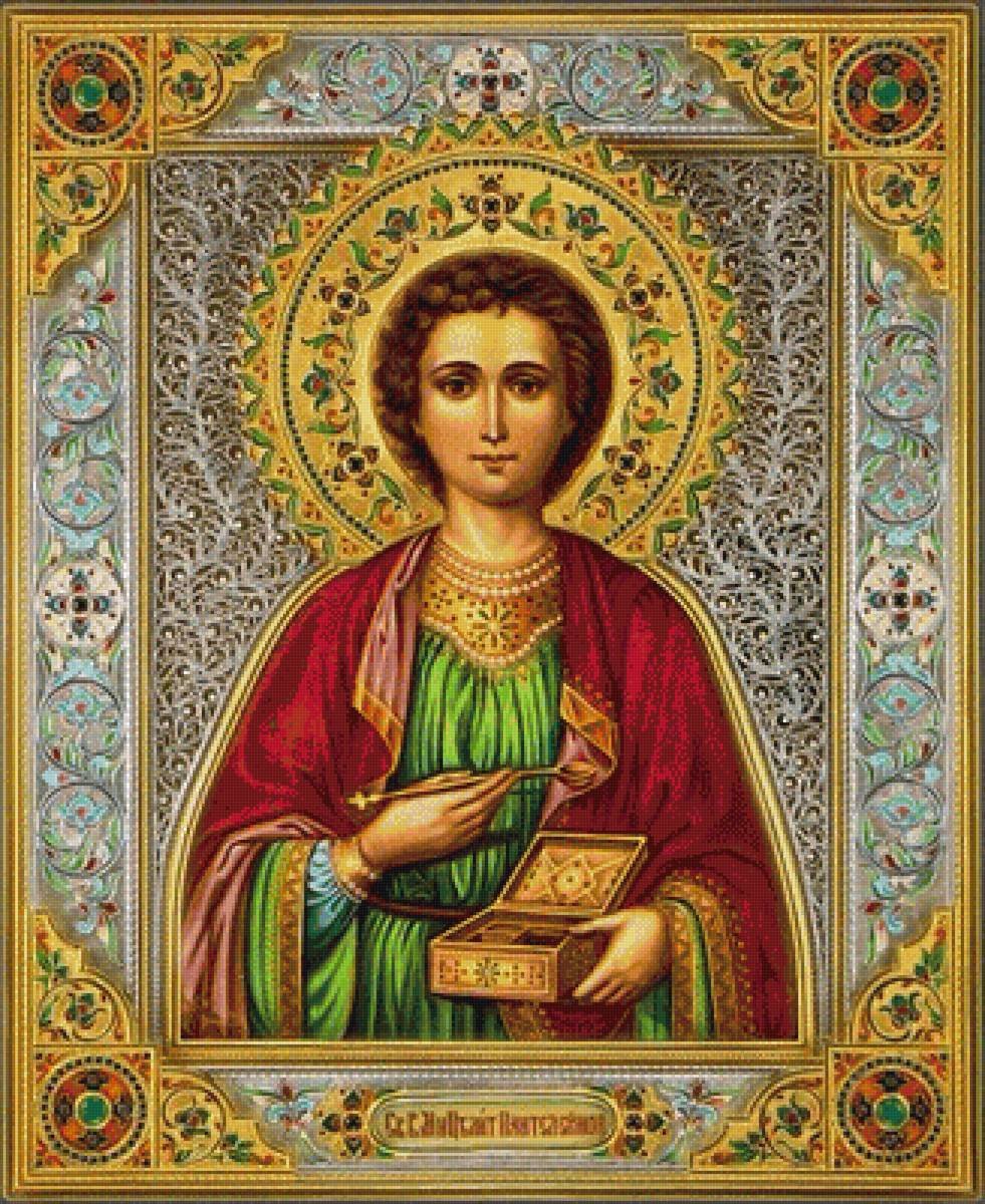 Св вмч Пантелеймон икона