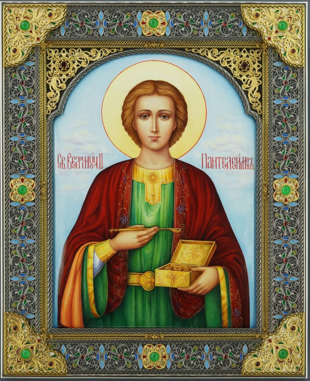 Пантелеимон Святой целитель икона
