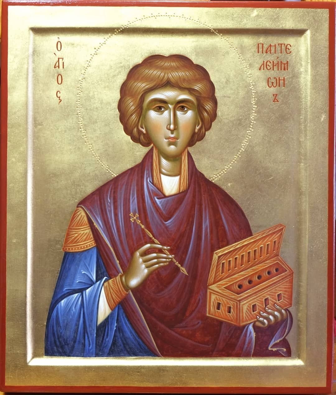 Икона Святого великомученика Пантелеймона