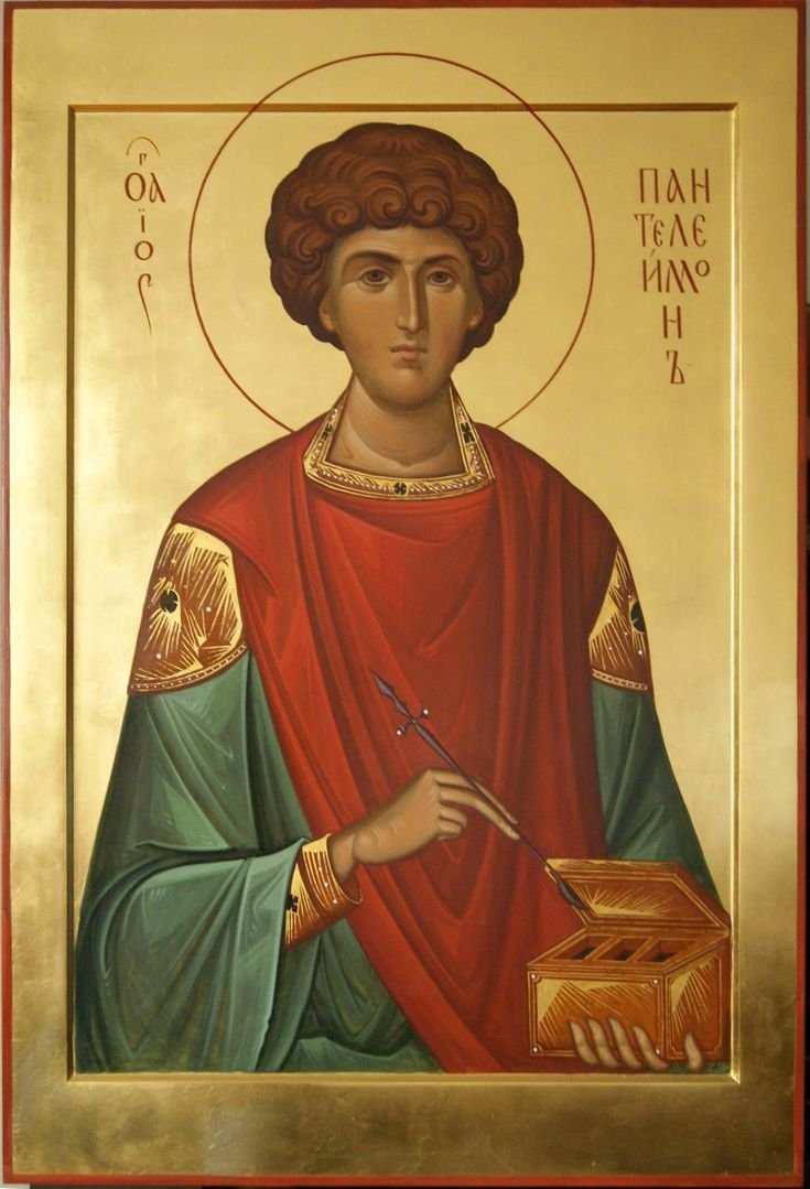 Икона Пантелеймона целителя