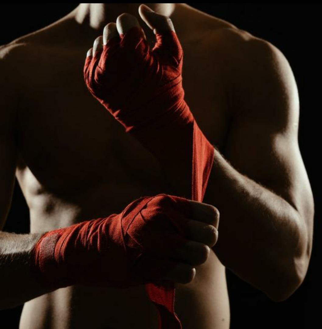 Фотосессия боксера