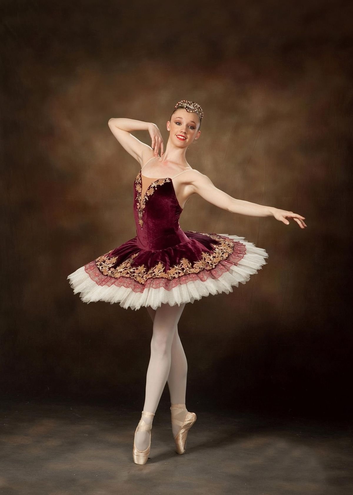 Балерина в балетной пачке