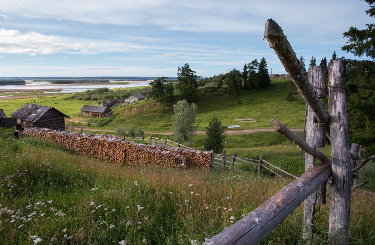 Деревня Усть Ижма