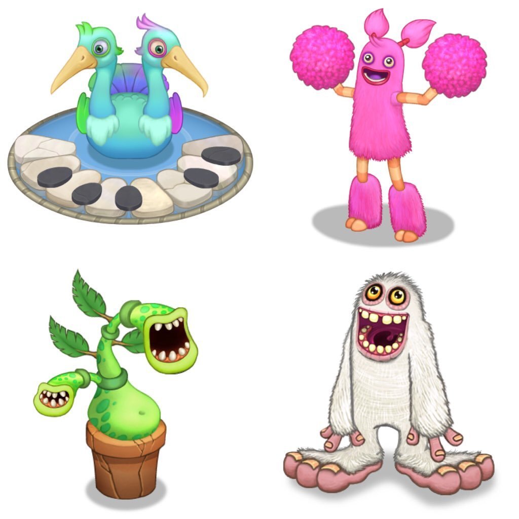 Мамонт из игры my singing Monsters