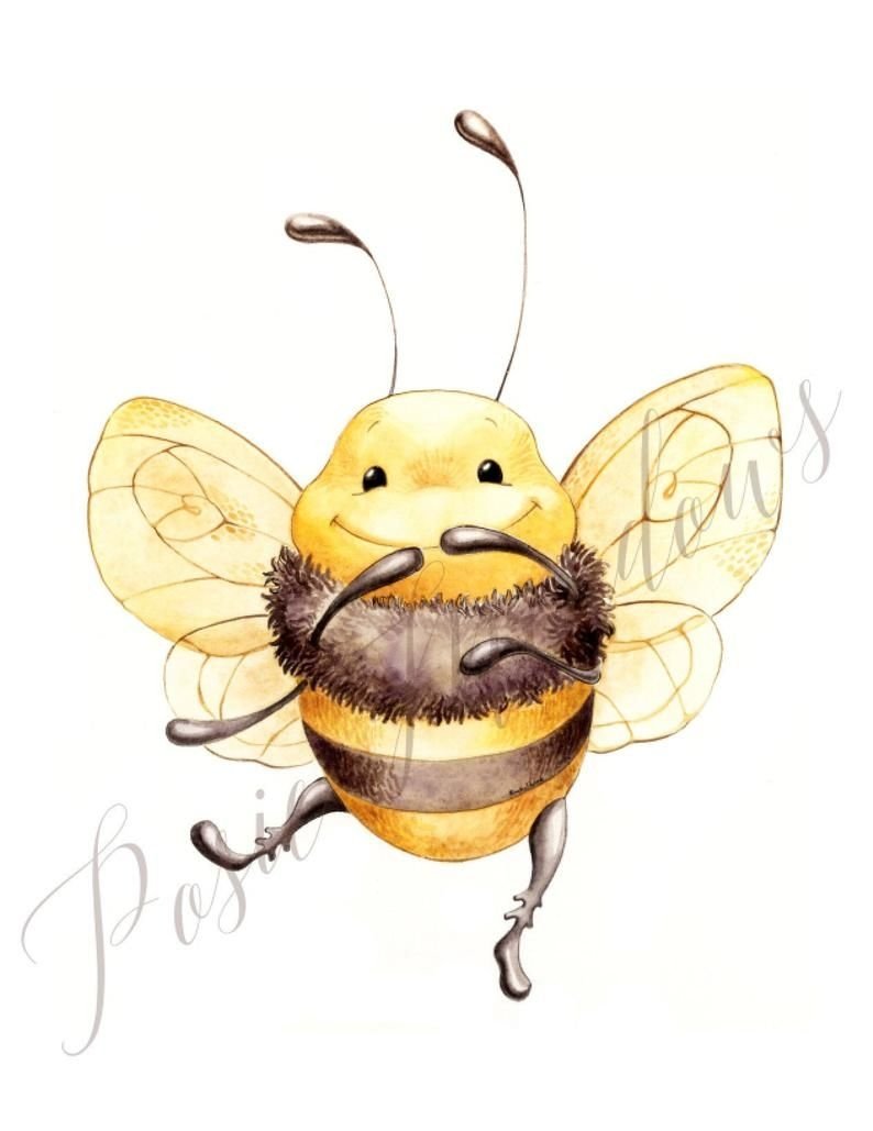 Пчелы мультяшные