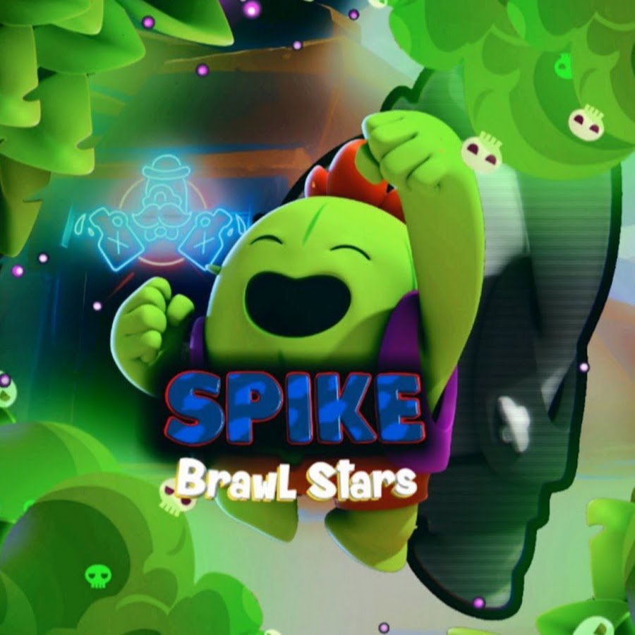 Герои БРАВЛ старс Спайк