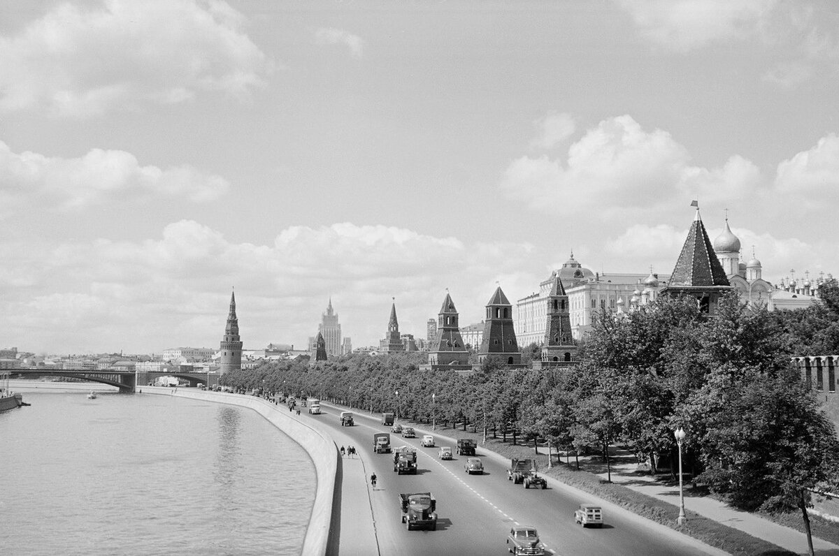 Кремль Москва 1950
