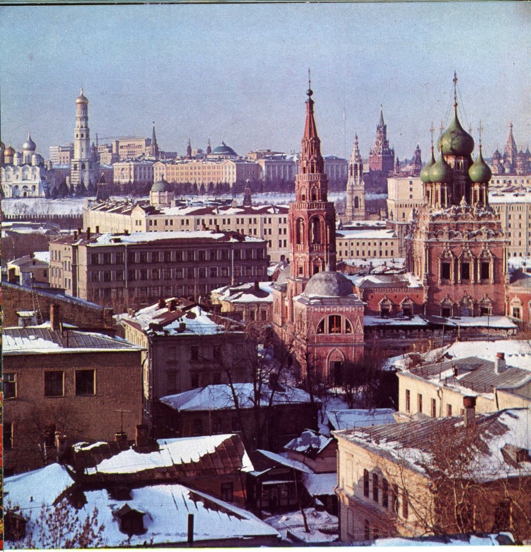 Замоскворечье в древней Москве