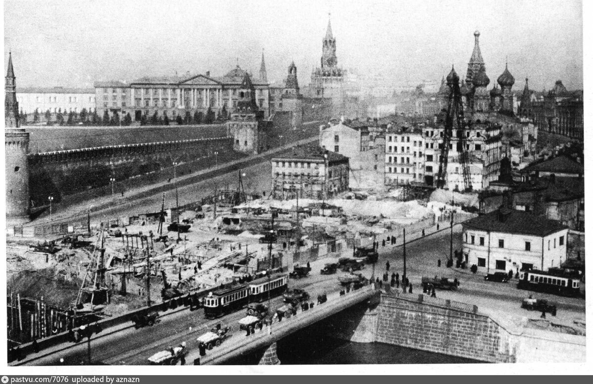 Большой Москворецкий мост 1937