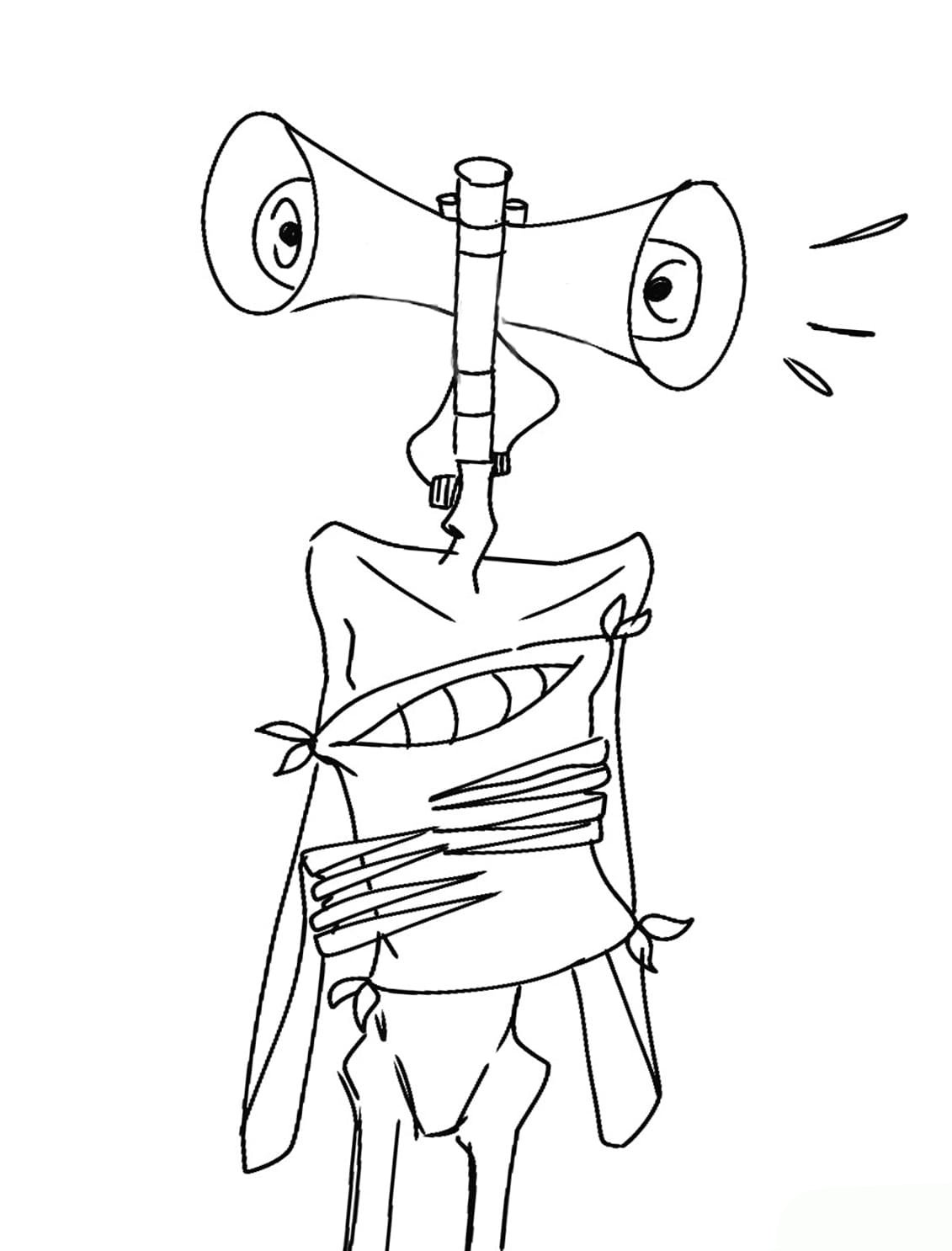 Сереногаловый раскраска