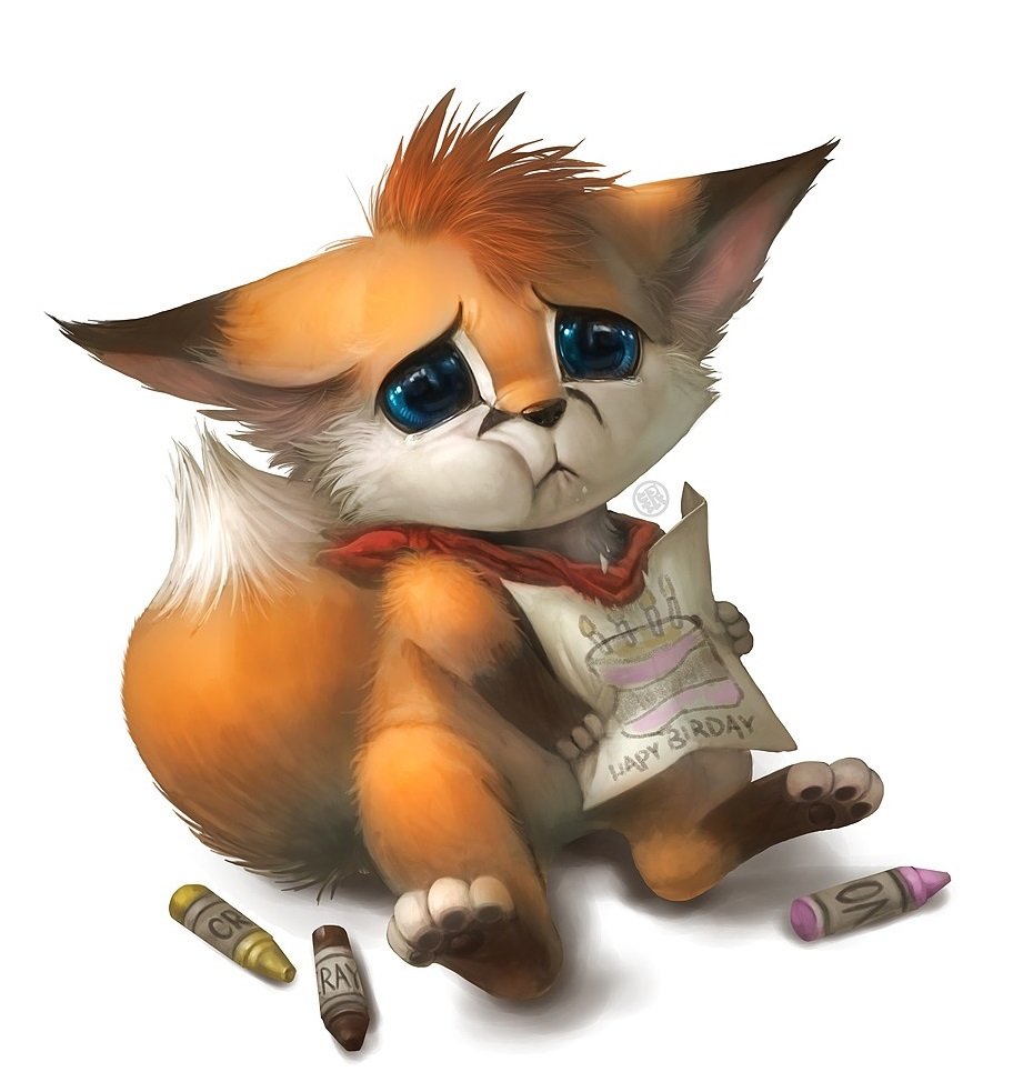 Грустный Лис