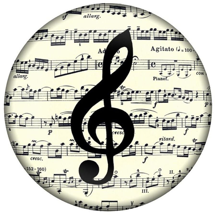 Скрипичный ключ Ноты