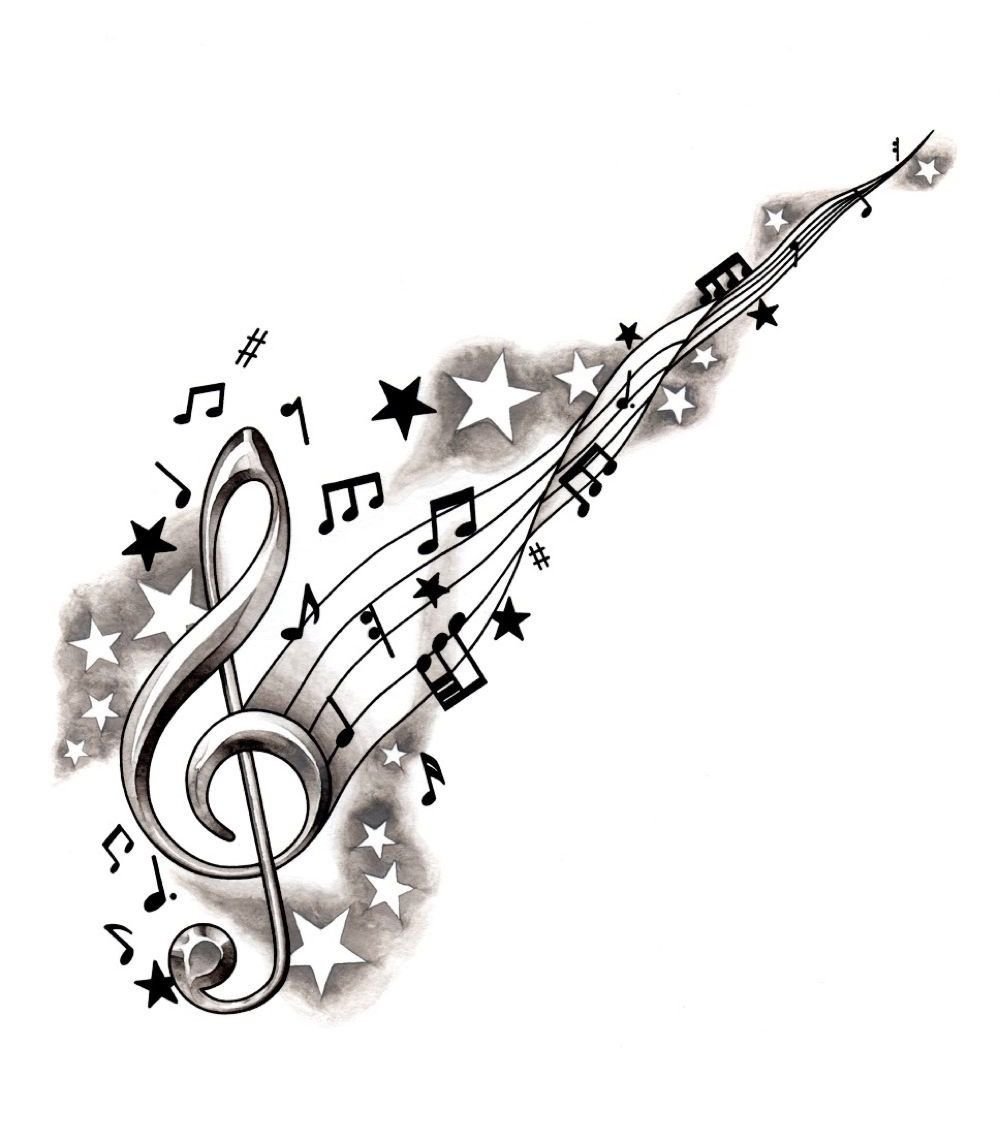 Изображение скрипичного ключа