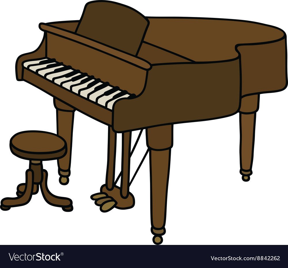 Пианино рисунок