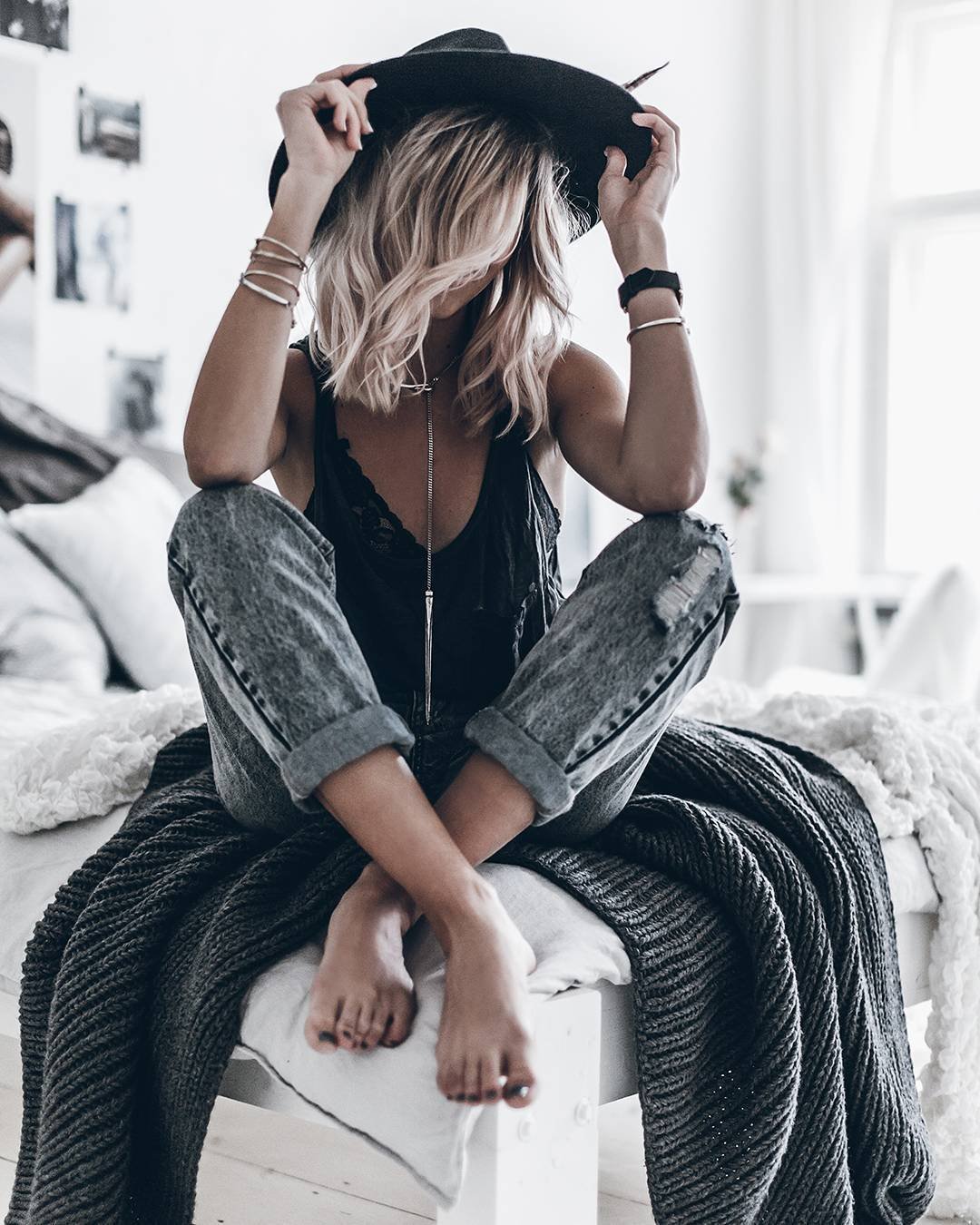 Дерзкая блондинка