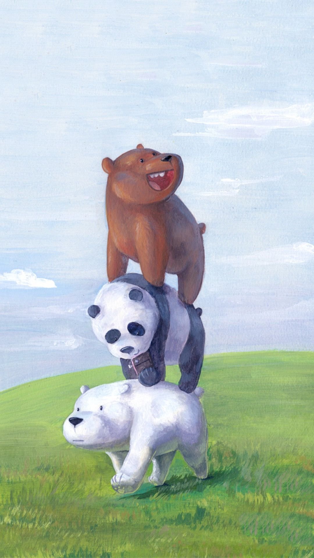 Папа медведь и Медвежонок