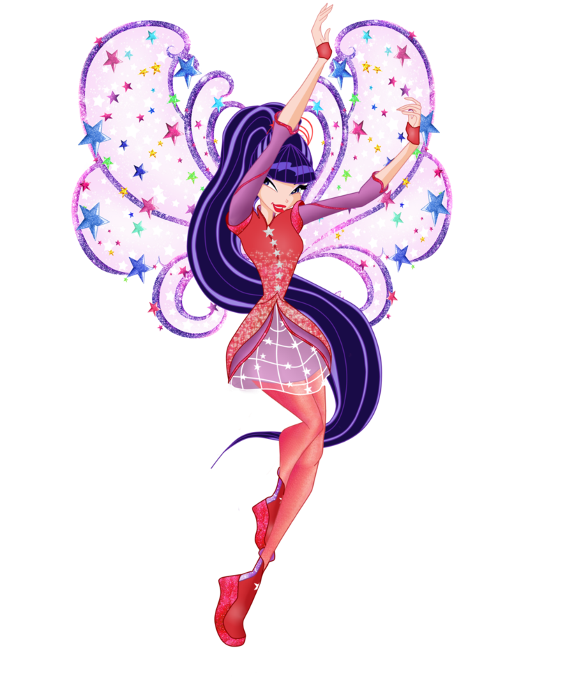 Винкс превращение Космикс Муза