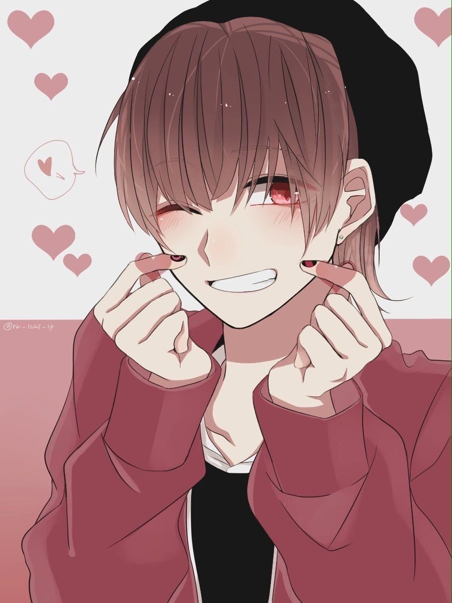 Аниме парни милые