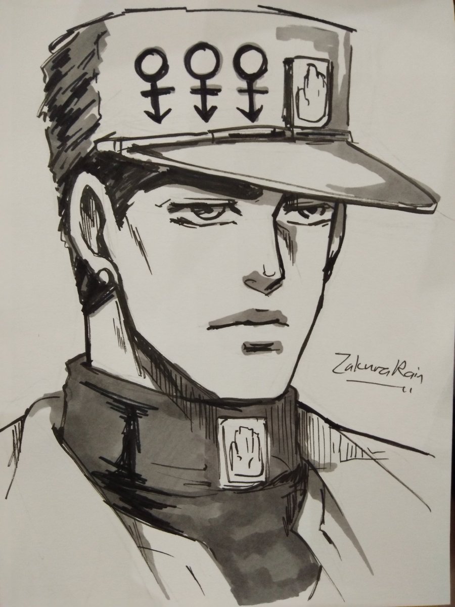 Джотаро для срисовки