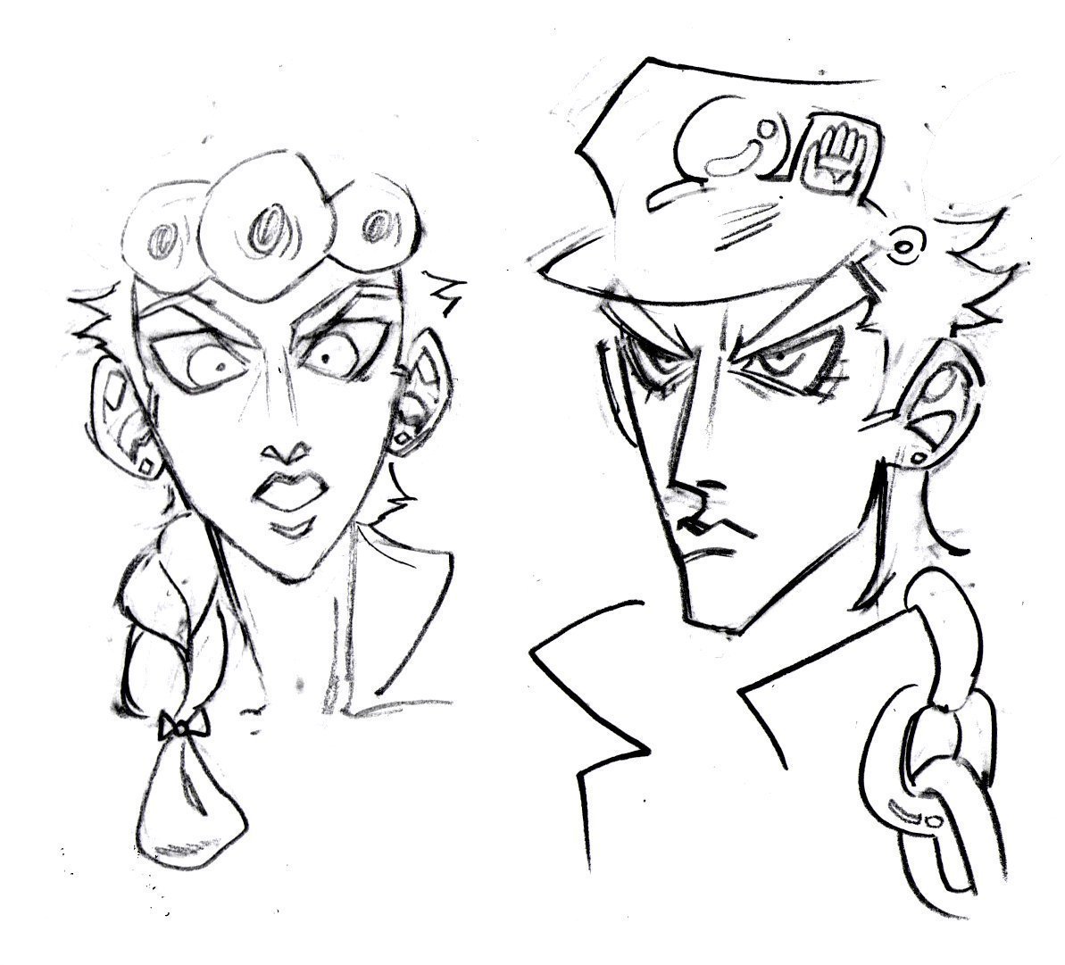 Джоджо скетчи Джорно