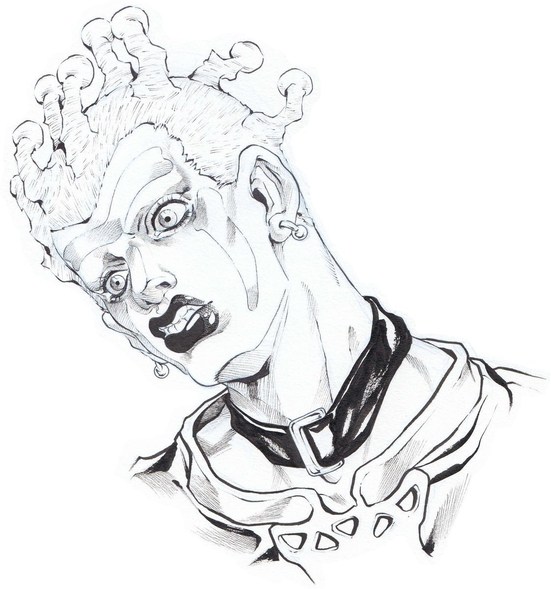 Джоджо стиль рисования