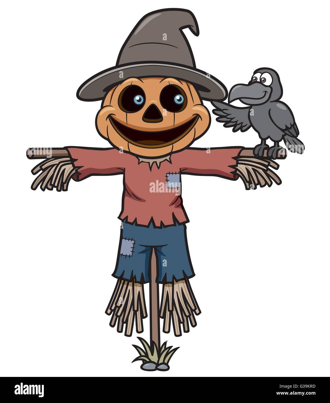 Маска пугало для детей