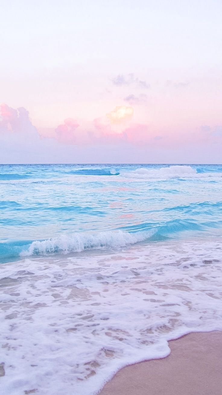 Бирюзовые пляжи океан на картинах и фотографиях