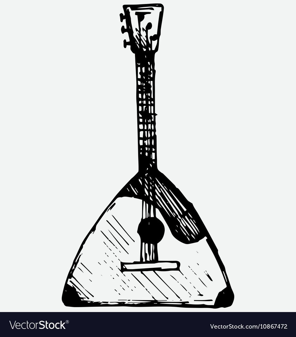 Балалайка с четырьмя струнами