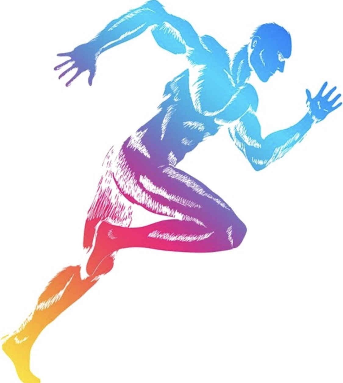 Баннер со спортсменами