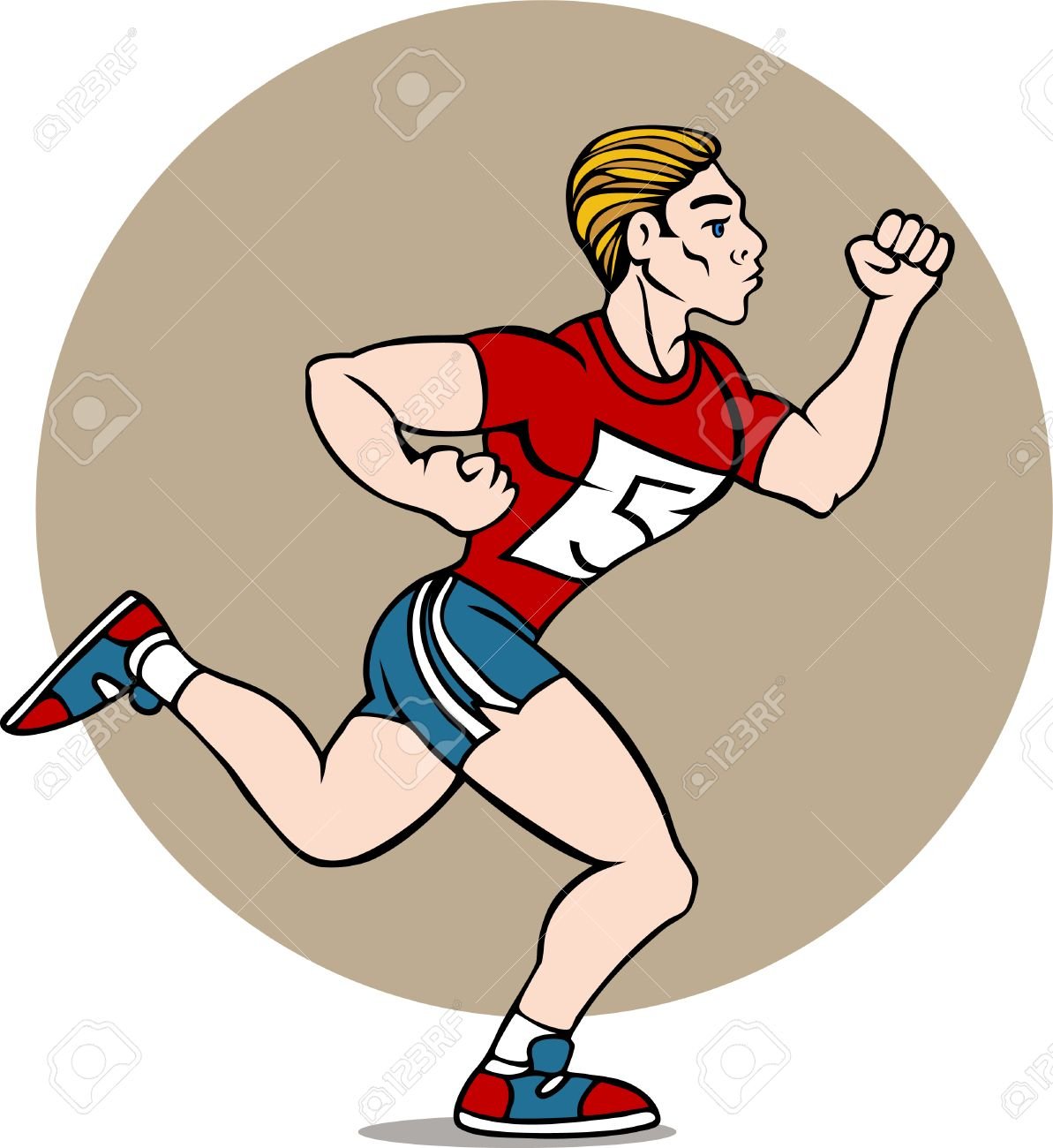 Бегун картинка