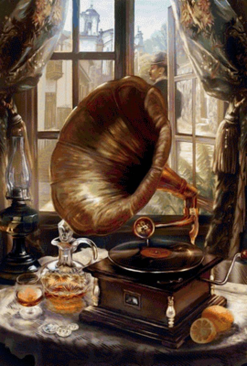 Натюрморт в стиле ретро