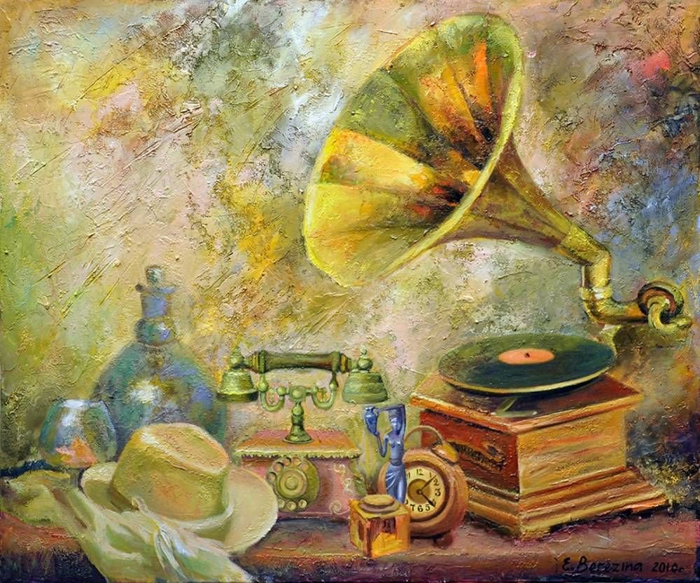 Граммофон картина
