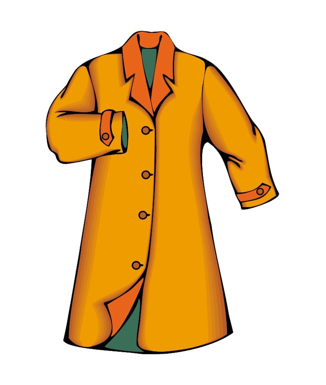 Пальто для детей на прозрачном фоне