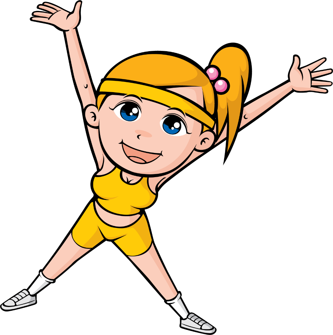 Девушка бежит