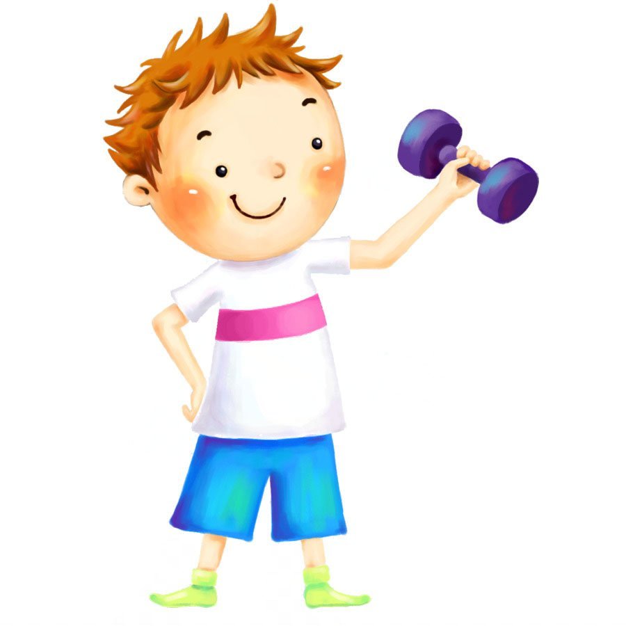 Рисунок девушки за немающейся спортом