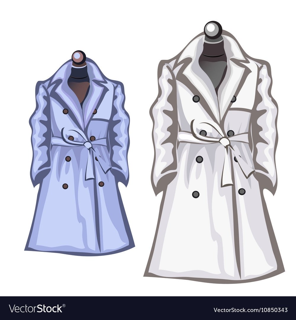 Пальто вектор