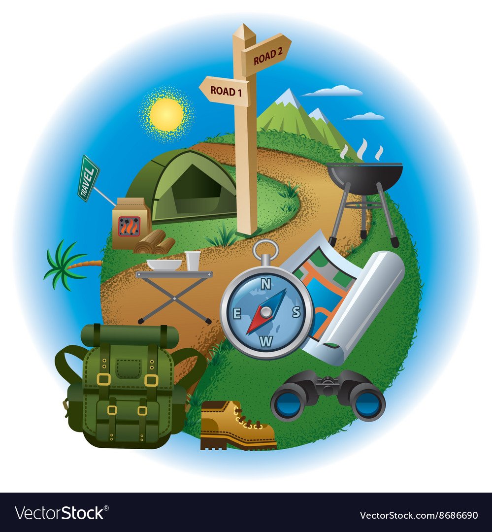 Атрибуты туриста для детей