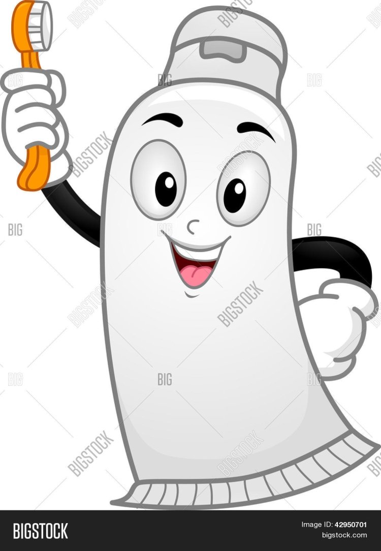 Зубная паста персонаж