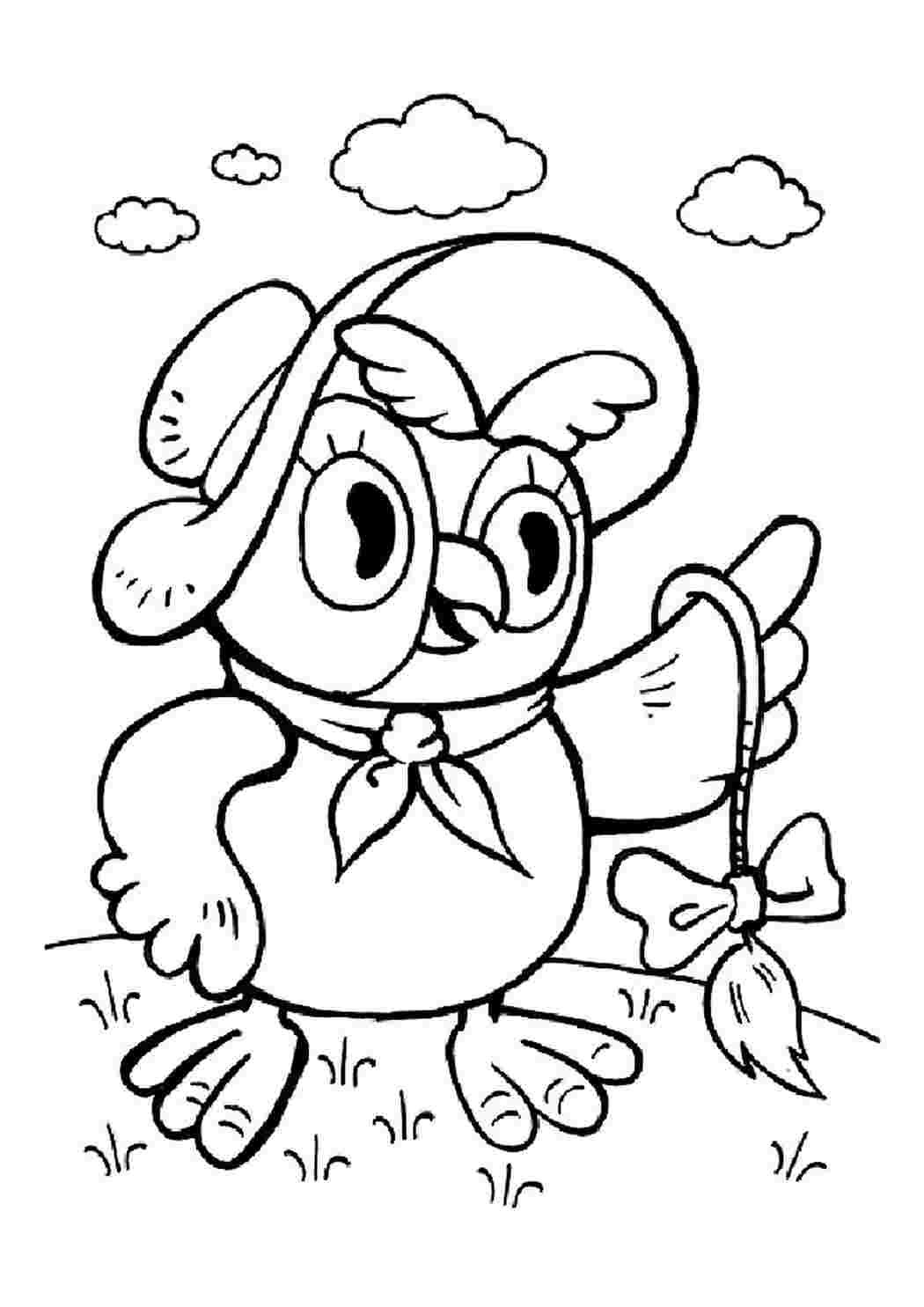 Рисунки для разукрашивания