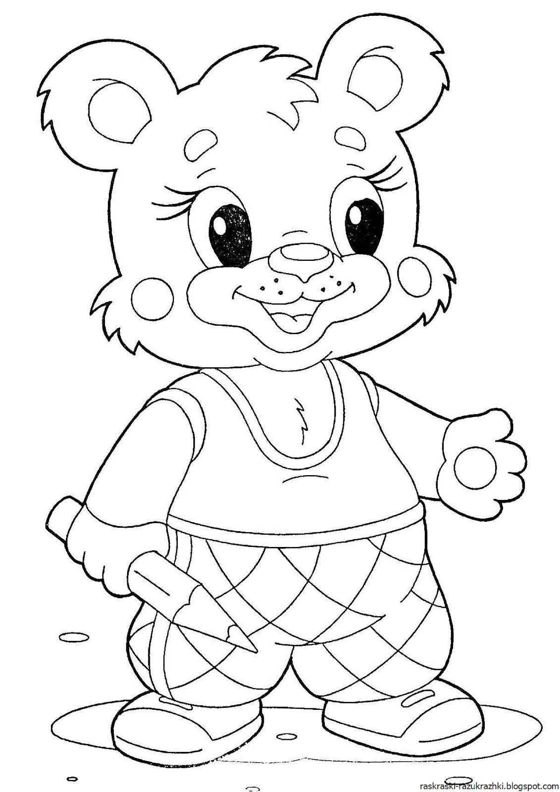 Раскраска детская