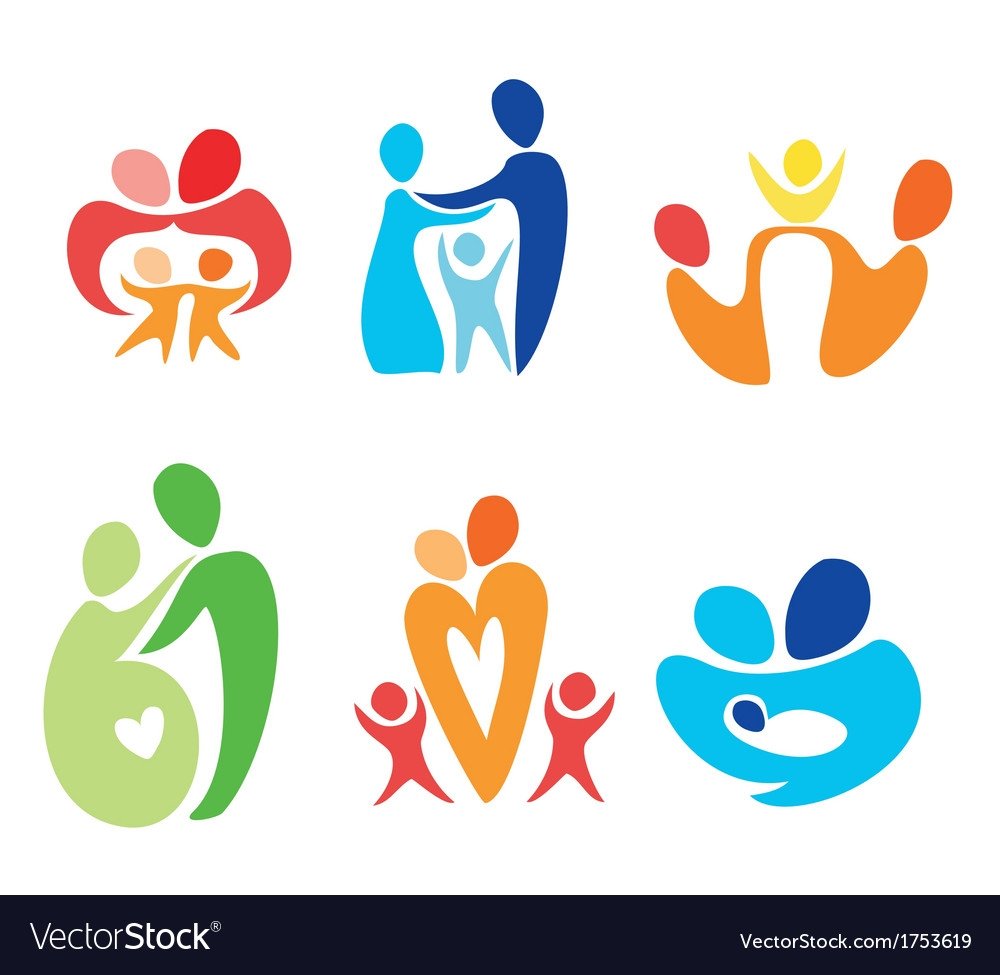 Семья символ силуэт