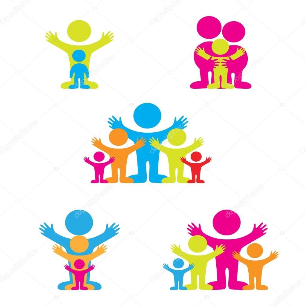 Символические изображения детей