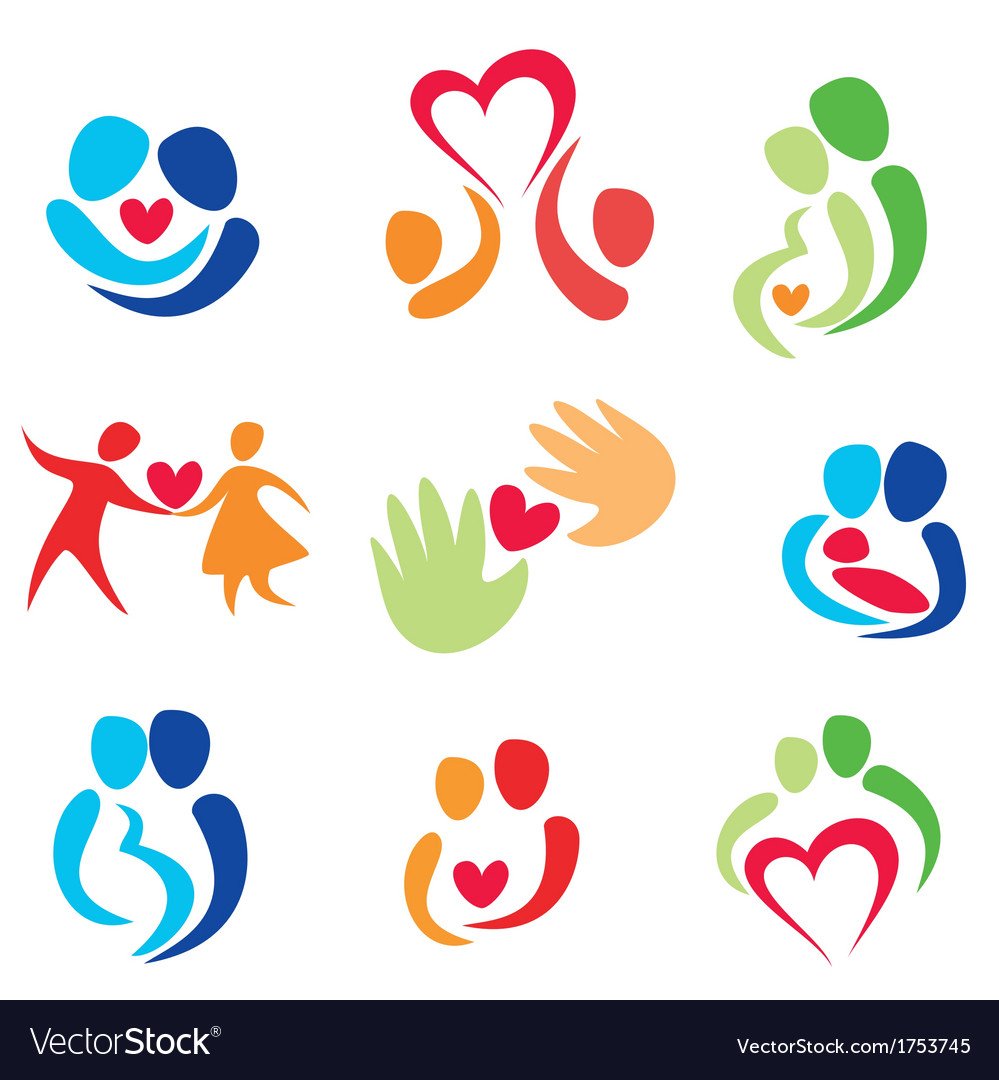 Символ семьи вектор