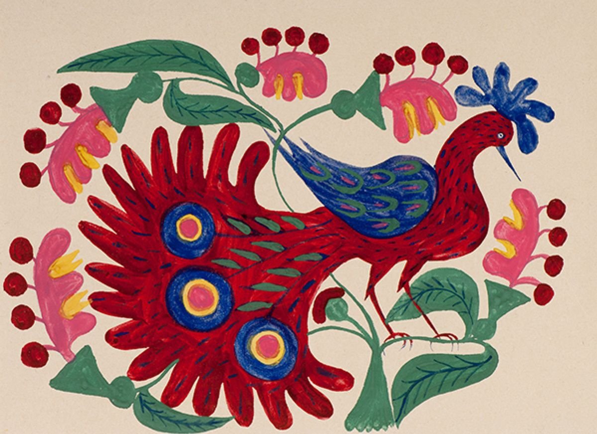 Мария Примаченко Жар птица