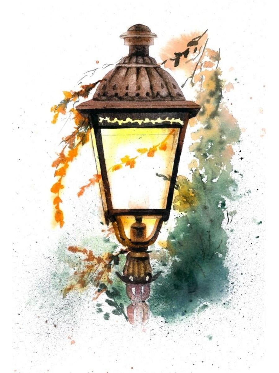 Старинный фонарь