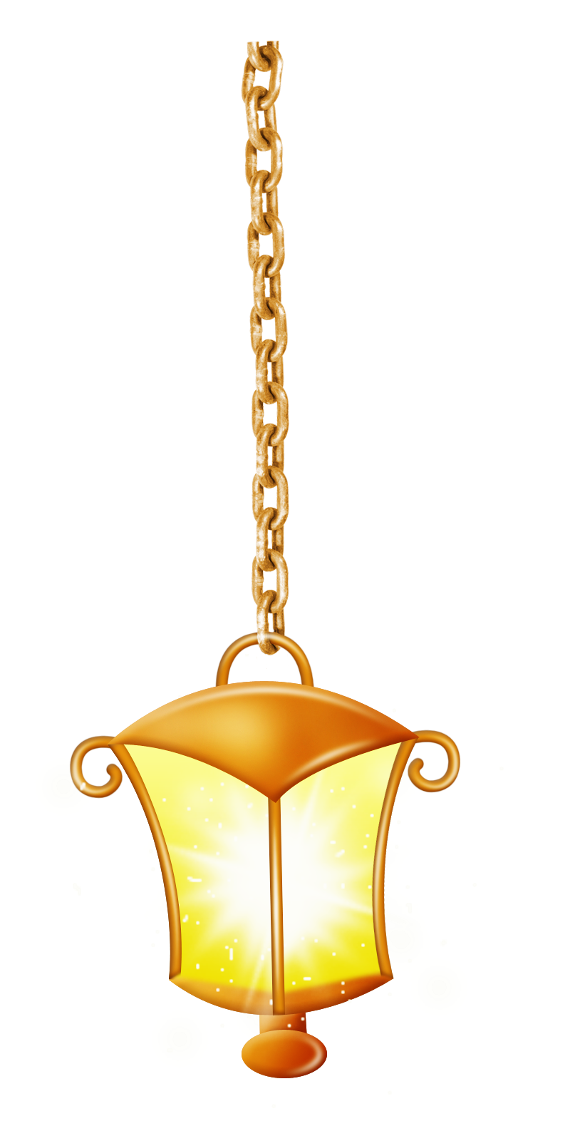 Фонарик на цепочке