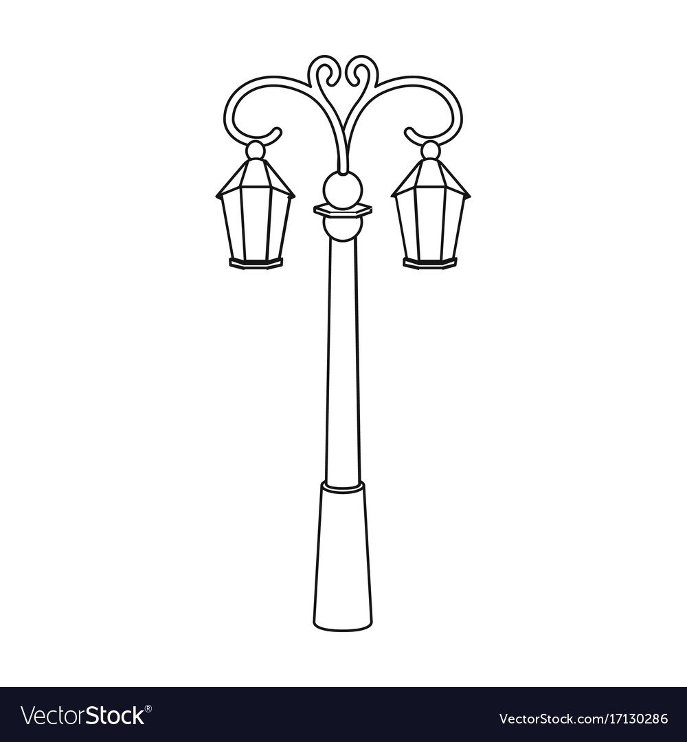 Фонарь рисунок