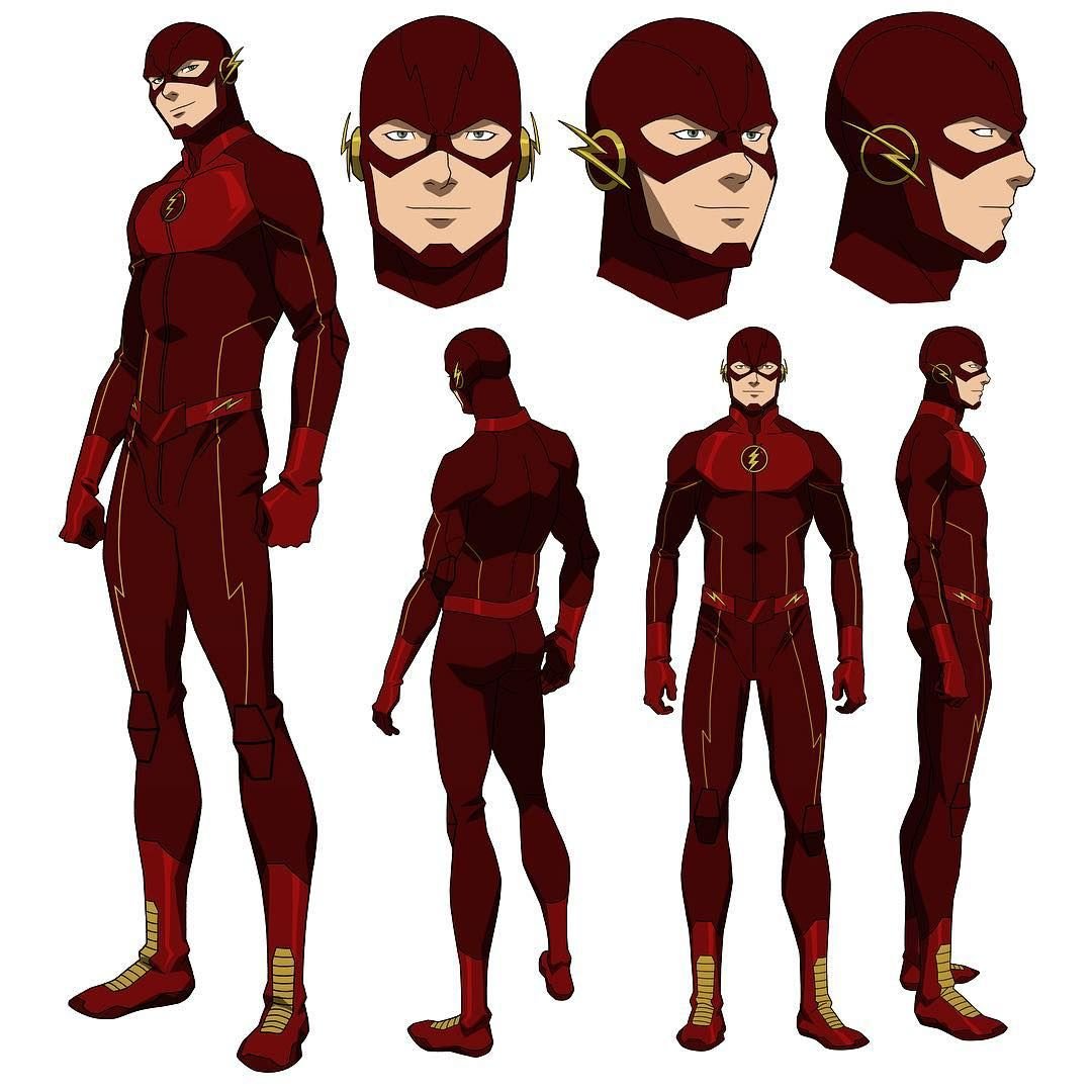 Flash (DC Comics character) первый костюм