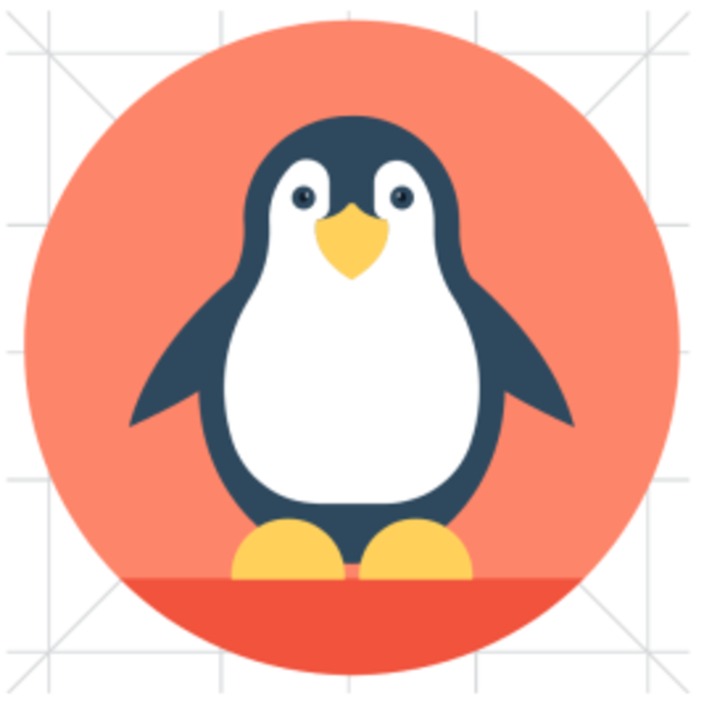 Эмблема пингвины